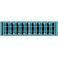 thumbnail image 3 of 8-Foot Professional Beer Pong Table - Jacksonville Football Field Graphic, 3 of 4
