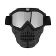 thumbnail image 2 of Dirt Bike Goggles, Skull Motorcycle Helmet Goggles Dirt Bike Motorcycle Goggles for Motocross  Riding Racing Men Women, 2 of 8