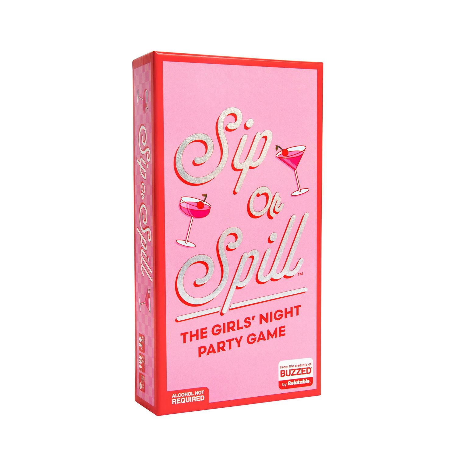Sip or Spill — The Girl's Night Adult Party Drinking Game by Relatable