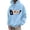 Sky Blue, variant on LUOGENLI Hoodies for Men Carhartt White Men's Halloween Graphic Hoodie Pullover Sweatshirt Casual Warm Lined Hooded Jacket for Fall Winter Comfort Mens Hoodies Pack of 5 Purple Size L