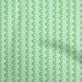thumbnail image 1 of oneOone Rayon Green Fabric Asian Ikat Craft Projects Decor Fabric Printed By The Yard 56 Inch Wide, 1 of 3