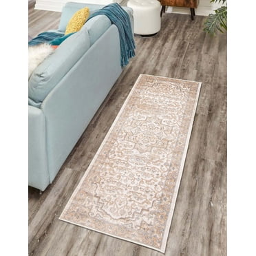 ECARPET Stassie Traditional Runner Rug for Living Room, Bedroom, Dining Room, Entrance, Hallway and More.