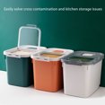 thumbnail image 3 of Rice Storage Container, Food Container Airtight Rice Container, Flour Dispenser with Lids & Measuring Cup for Rice, Grain, Pet Food, Flour, Cat Dog Food Storage Container, 3 of 8
