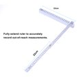 thumbnail image 2 of Amdohai 2M Slide Ten-Parts Fold Up Rulers 6.6ft Folding Versatile Inside Reading Carpenter's Ruler Education Meter Lightweight and Compact Measuring Tool, 2 of 8