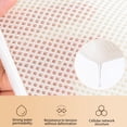 thumbnail image 4 of TIMIFIS Laundry Pocket Cellular Network Mesh Laundry Bags for Delicates with Non Rust Zipper White Laundry Bags Mesh Wash Bags Easy Suit Bra Sock Lingerie Laundry for Washing Bathroom Accessories, 4 of 7