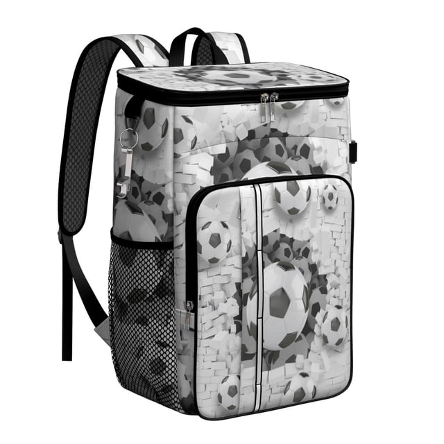Tennis Player Cooler Backpack, Leakproof, Insulated for Sports Training and Outdoor Competitions