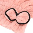 thumbnail image 1 of Coral Fleece Shower Hat, Convenient Head Wrap Hat, Soft Solid Color Bathroom Hats with Strong Water Absorption Quick Drying for Shower, 1 of 8