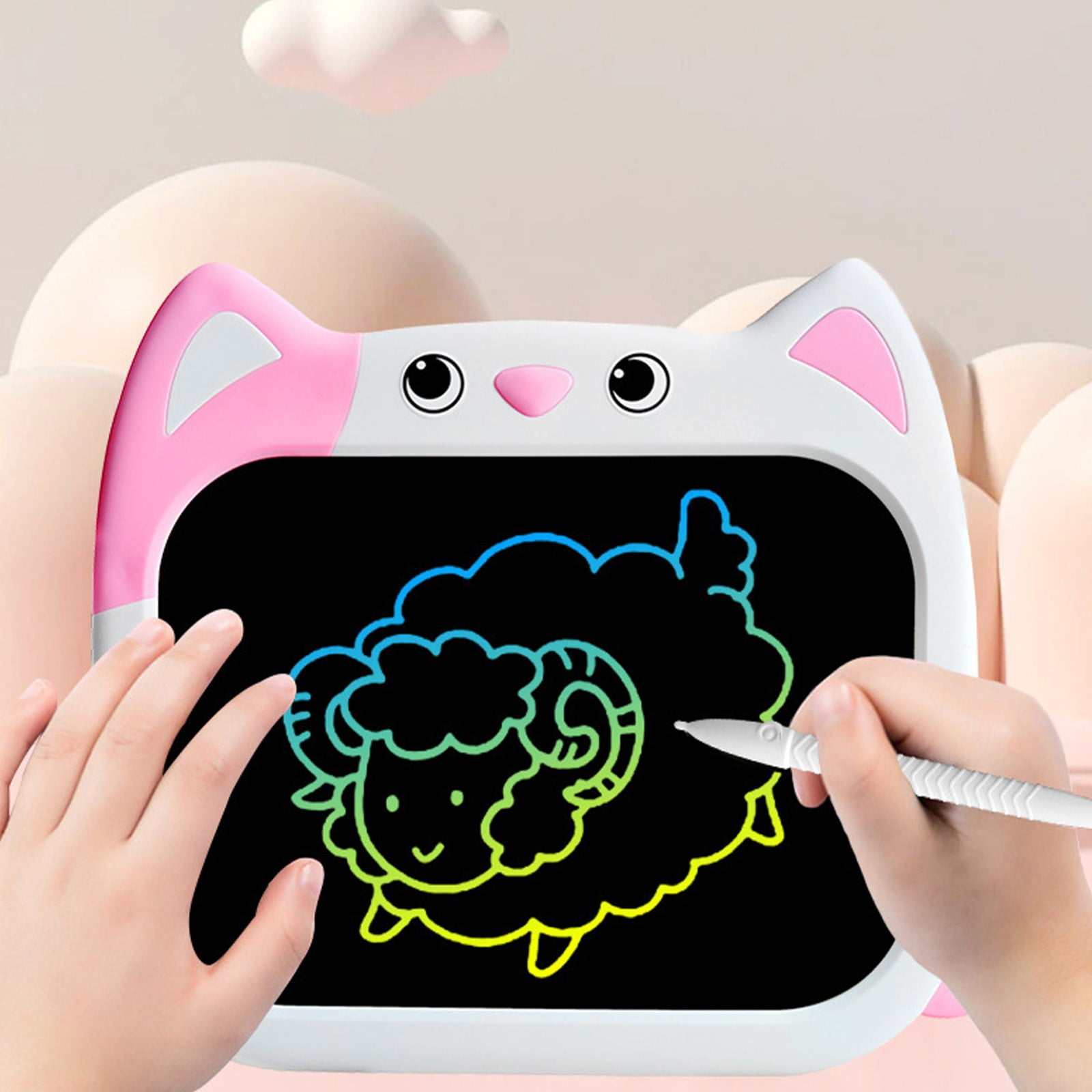 2 Tablettes D’écriture LCD 12 Pouces Couleur – Effaçable Réutilisable, éducative, Pour Filles Et Garçons Dès 2 Ans, Cadeau Noël