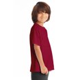thumbnail image 3 of Hanes T-Shirt à Col Rond à Manches Courtes ComfortWash pour Garçons, G, Crimson Fall, 3 of 3