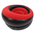 thumbnail image 3 of Canapé Gonflable, Fauteuil Sofa Gonflable en PVC à Gonflage Rapide Écologique pour Salon Rouge, Gris, 3 of 8