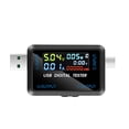 thumbnail image 1 of Tignapoo Dual-Port Digital Voltage Current Tester with Smart Memory for Battery Capacity & Laptop Charging Monitoring (USB/Type-C), 1 of 7