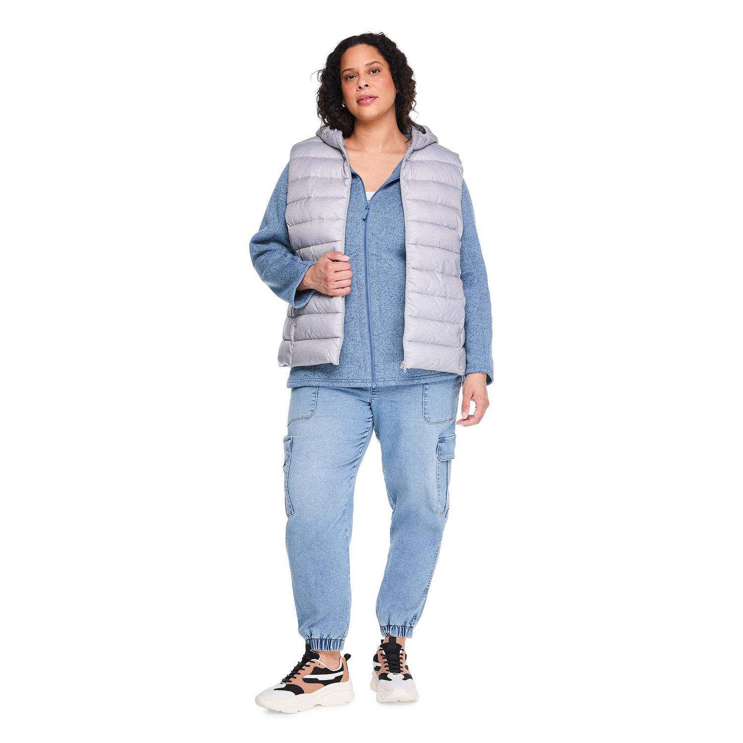 George Women's Plus Packable Puffer Vest