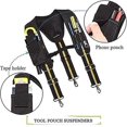 thumbnail image 3 of Tool Belt Suspenders Heavy Duty Electrician's Tool Belts, 3 of 5