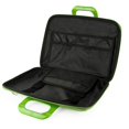 thumbnail image 4 of Versatile Daily Commute Slim Light Durable Spill Scratch Resilient Briefcase Messenger Bag for 14 inch Laptops, Chromebooks, 4 of 9