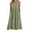 Green-summer dresses for women, variant on YFNNUP Linen Dresses for Women Pleated V-Neck Sleeveless Dress Lightweight House Dresses Trendy Vacation Sundress with Pockets Pink XL
