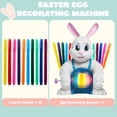 thumbnail image 3 of Joyfy Motorized Easter Egg Decorator Kit,Rabbit Gift Easter Egg Spinner Whirler Decorating Machine with 10 Non-Toxic Markers for Kids Craft Activities Electric DIY Painted Egg Decorative,Blue, 3 of 8