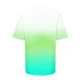 thumbnail image 5 of Pompotops T-shirt Imprimé pour Femme, Manches Courtes, Blouse à Col Rond, Hauts Décontractés, Liquidation, 5 of 5