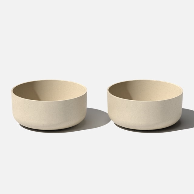 Pure Series 14'' Kona Bowl Planter - 2 Pack Sand
