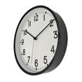 thumbnail image 2 of hometrends Black Contemporary Wall Clock, 2 of 3