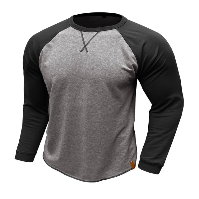 RXIRUCGD Chandail à Capuchon à Col Rond pour Homme, Assorti de Couleurs, Retour aux Anciens, Gris, Taille : L