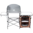 thumbnail image 3 of Patiojoy Table de Camping Pliable Portable pour Extérieur, Support de Gril BBQ avec Sac Pare-Vent, 3 of 7