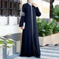 thumbnail image 1 of Catégorie de Produit Robe / Titre du Produit Abaya Robes à Imprimé Floral Long Caftan pour Femmes Tenue Élégante, 1 of 7