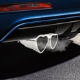 thumbnail image 3 of Embout d'Échappement Double en Forme de Cœur / Accessoire de Modification de Voiture pour une Performance et un Style Améliorés / Construction en Acier Inoxydable pour Berline, VUS Ou Voiture de Sport, 3 of 5