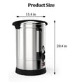 thumbnail image 3 of EDTara Fast Brew Commercial Coffee Urn, Food Grade Stainless Steel Large Capacity Coffee Maker Perfect for Church, Meeting rooms, Lounges, and Other Large Gatherings, 3 of 7