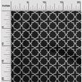 thumbnail image 1 of oneOone Cotton Cambric Fabric Quatrefoil Block Print Fabric BTY 56 Inch Wide, 1 of 4