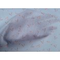 thumbnail image 1 of oneOone Organic Cotton Voile Fabric Carrot & Rabbit Face Animal Print Fabric BTY 42 Inch Wide, 1 of 4
