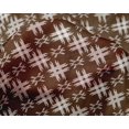 thumbnail image 4 of oneOone Silk Tabby Fabric Check Kasuri Printed Fabric 1 Yard 42 Inch Wide, 4 of 4