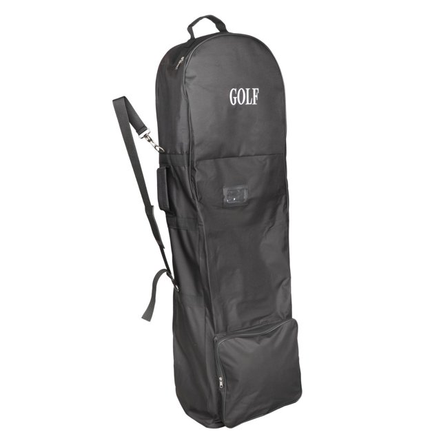 Almencla Foldable Golf Travel Plane Bags Wheeled Cover Wear Resistant Adjustable Shoulder