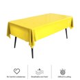 thumbnail image 4 of YAOMOBB Birthday Party Decoration Supplies Disposable Premium Decorative Tablecloth 10 Pcs Waterproof Tablecloth for Rectangle Tables 72 x 54 Inch, 4 of 7