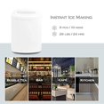 thumbnail image 3 of Angel Canada Glacier White Portable Ice Maker, 2 lb Capacity, Countertop, 3 of 7