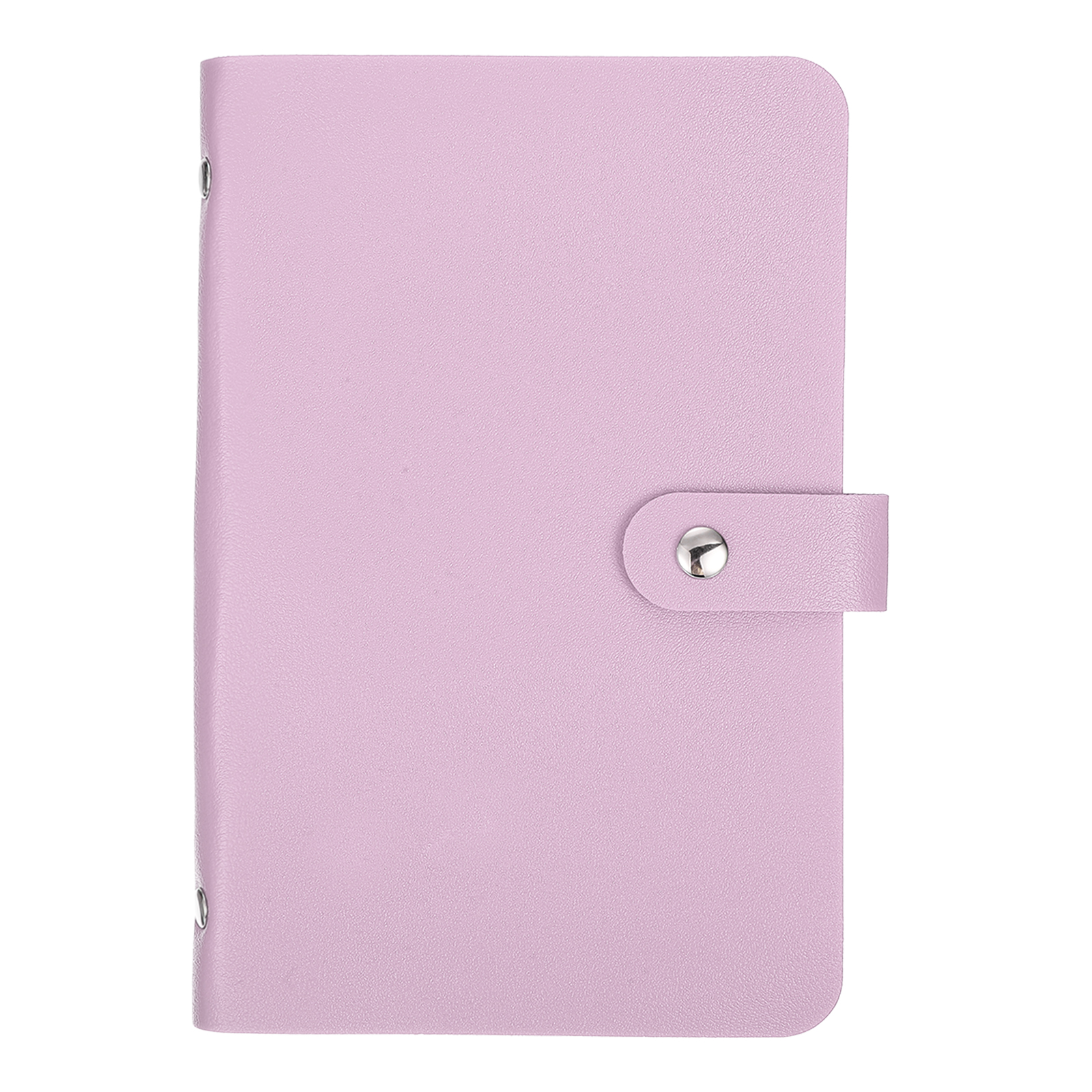Uxcell 100 Envelope Challenge Binder, Soft PU Leather Savings Challenges Book with Envelopes Money Saving Binder with Horizontal Insert for Budgeting Saving Expense, Purple