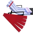 thumbnail image 4 of Pack of 5 Stretchy Locking Beach Chair Towel Straps – Elastic, Non-Slip Clips for Securing Towels, Books, and Cushions, Perfect for Pool and Lounge Use, 4 of 8