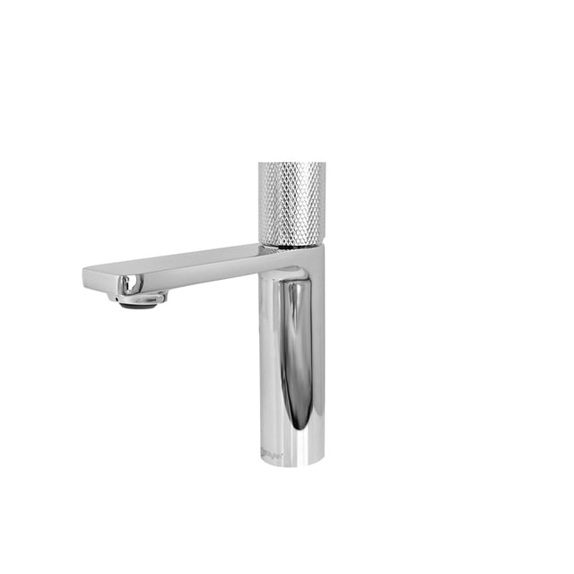 Robinet de Salle de Bain Élégant Riela 7 1⁄2 Pouces Ht à une Poignée Chrome Poli B-104C
