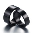 thumbnail image 5 of Bagues de Mariage pour Femmes Homme Bling CZ Incrustation de Pierre Alliance Promesse Amour, 5 of 5