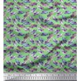 thumbnail image 1 of Soimoi Georgette Viscose Fabric Car Transport Print Fabric by Yard 42 Inch Wide, 1 of 3