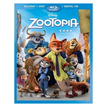 BUENA VISTA HOME VIDEO ZOOTOPIA (BLU-RAY/DVD/DIGITAL HD/2 DISC COMBO) BR135162