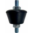thumbnail image 2 of Bloc Silencieux Conical pour Climatiseur Ensemble de 4 Anti-vibration Bloc Silencieux pour Pied pour Climatiseur Réversible Montage Mural avec Écrous et Rondelles, 2 of 5
