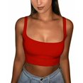 thumbnail image 1 of Haut Tube Sans Manches pour Femmes Été Dame Bandeau Extensible Court, 1 of 5