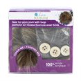 thumbnail image 1 of LOVE KNITTING Pom Pom 10 cm (4 in) brun with noir Tip - 2pcs, 1 of 3