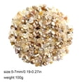 thumbnail image 3 of Small Green Stones Polished River Rocks Stepping Stones for Kids Craft Decorative Stones for Vases Clear Stepping Stones Outdoor Kids Stepping Stones for Kids Garden Decorative Stones for Vases Amber, 3 of 4