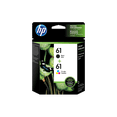 thumbnail image 2 of HP 61 Black & Tri-colour Original Ink Cartridges, 2-Pack (CR259FN), 2 of 11