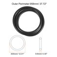 thumbnail image 2 of Unique Bargains Universal Sewing Machine Motor Stretch Belt 958mm 38" Perimeter, 8.6mm Belt Thick, 2 of 5