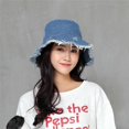 thumbnail image 3 of LinYooLi Chapeau Seau Chapeau de Soleil Chapeaux Seau pour Hommes Chapeau de Plage pour Femmes Chapeau de Pêcheur en Denim Décontracté Chapeau Pliable Mode Urbaine Randonnée, 3 of 3