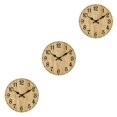 thumbnail image 1 of mmirethe Unique Style Round Wall Clock Timeless For Any Space Durable Construction Decorative Wall Clock As Shown type 4 3Set, 1 of 6