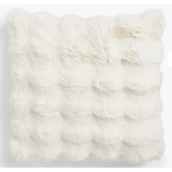 Anko White Wave Cushion