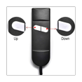 thumbnail image 2 of Lift Chair Remote Replacement, 5 Pin 2 Button Power Recliner Remote for Okin Limoss Pride - Straight, 2 of 5